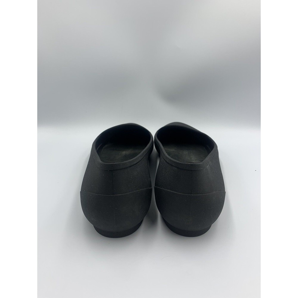 CROCS Eve Iconic ballet flats comfort pointed toe Slip on Black Women's 11 - Picture 2 of 8
